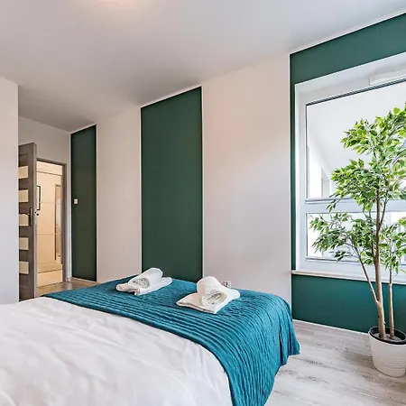 דירה Glow Apartments, Nowa Letnica גדנסק