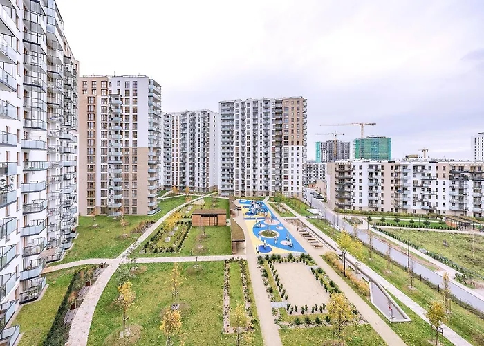 アパート Glow Apartments, Nowa Letnica グダニスク