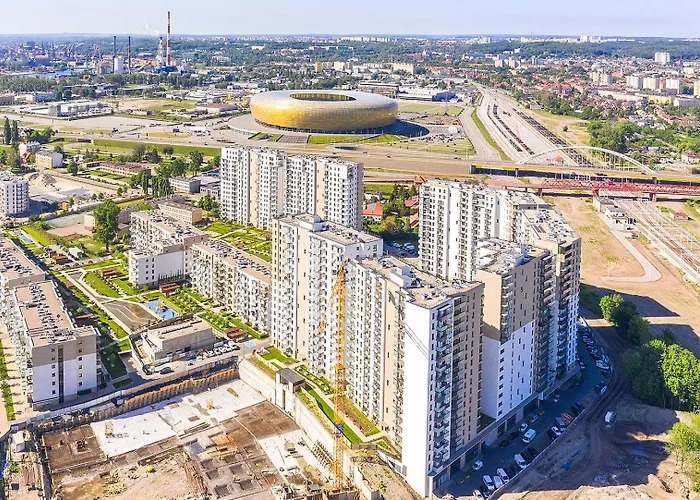 Glow Apartments, Nowa Letnica アパート