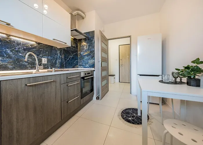 Glow Apartments, Nowa Letnica アパート グダニスク