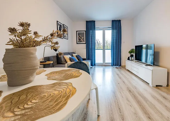 アパート Glow Apartments, Nowa Letnica グダニスク